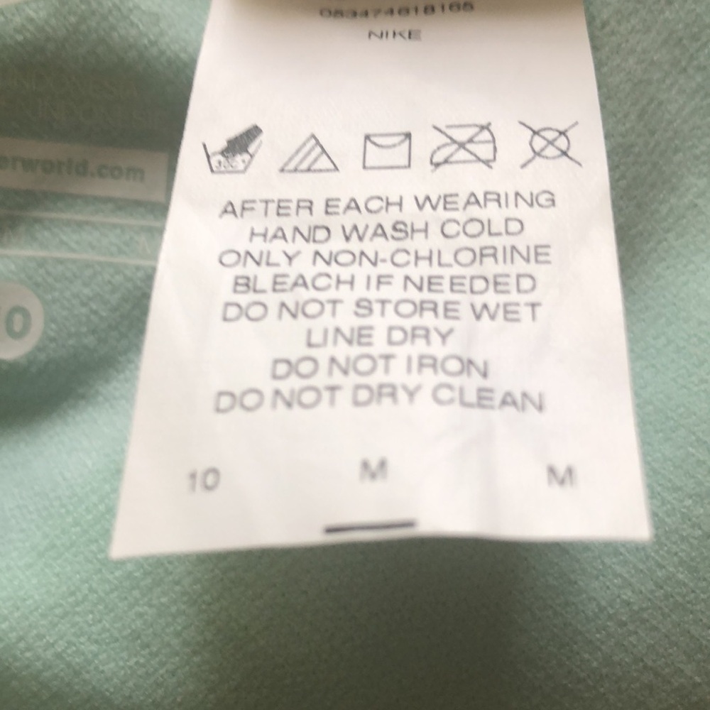 Nike Multi-Color Racerback Tankini Top - Picture 5 of 5